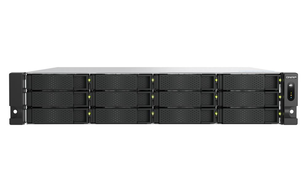 Qnap 2U 12-bay 3.5 SATA HDD NAS AMD Ryzen 5