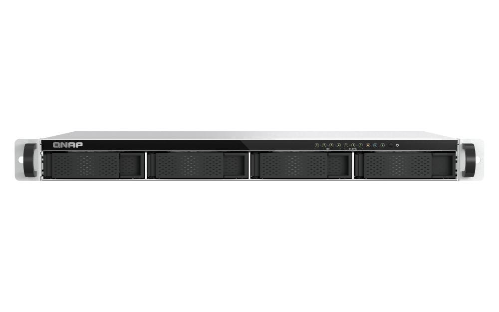 Qnap 1U 4-bay 3.5 SATA+3 x E1.S/PCIe M.2