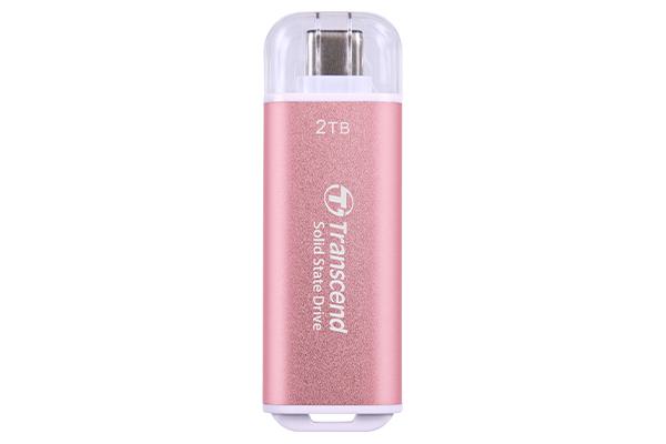 Transcend 2TB USB Ext SSD ESD300P USB Type C Pink
