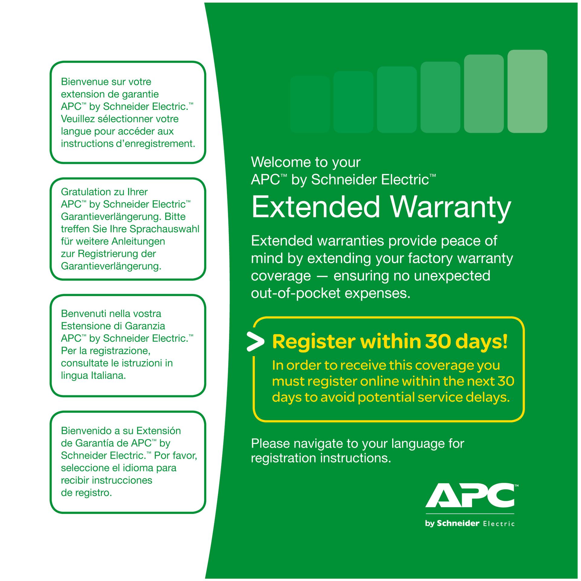 Apc Warranty/Service Pack 1yr f Accessories