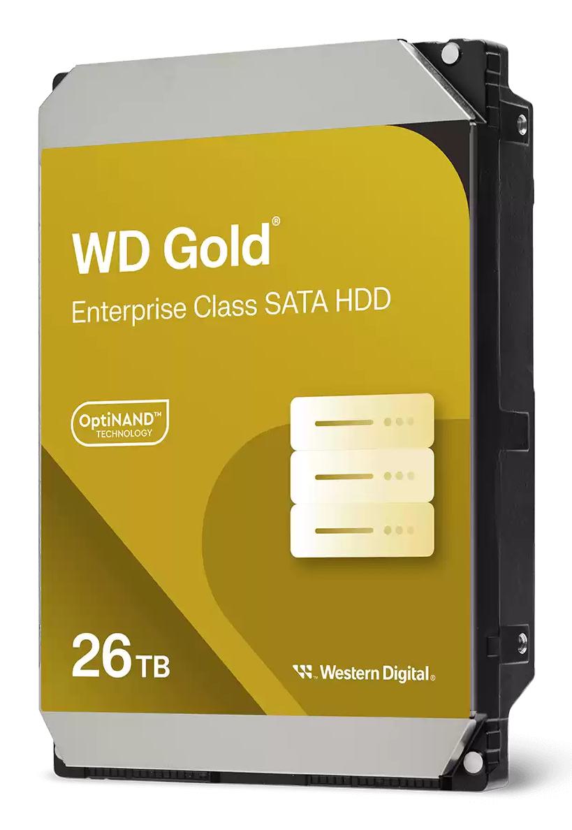 Western Digital HDD Gold 26TB SATA 512MB 3.5 6GBs