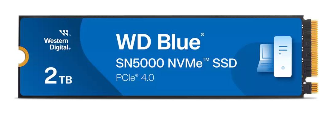 Western Digital WD SSD Blue SN5000 2TB PCIe Gen4 NVMe