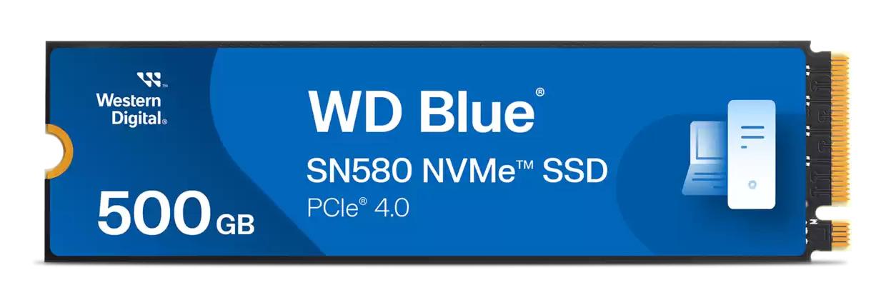 Western Digital WD SSD Blue SN580 500GB PCIe Gen4 NVMe