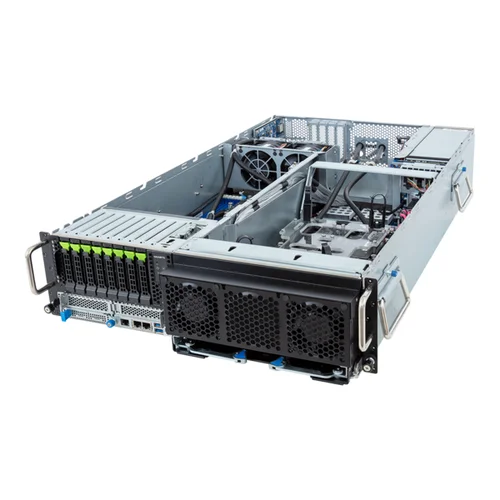 GIGABYTE G363-ZR0-LAX1 - HPC/AI Server - EPYC 9004 - 3U DP HGX H100 4-GPU DLC