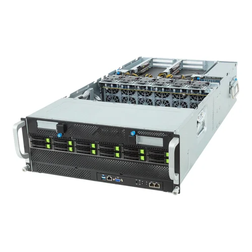 GIGABYTE G493-ZB2-AAP1 - HPC/AI Server - EPYC 9004 - 4U DP 8 x PCIe Gen5 GPUs (with PCIe switches)