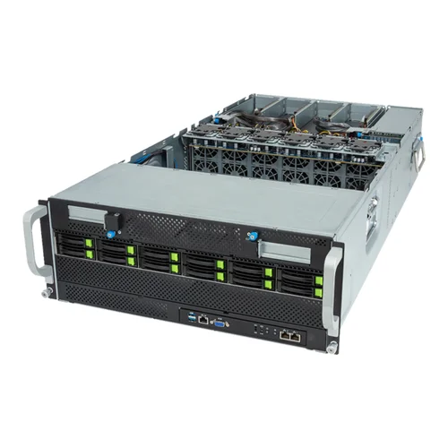 GIGABYTE G493-ZB3-AAP1 - HPC/AI Server - EPYC 9004 - 4U DP 8 x PCIe Gen5 GPUs (with PCIe switches)