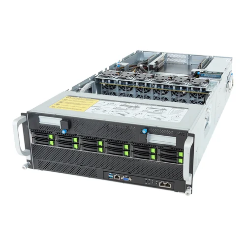 GIGABYTE G493-ZB4-AAP1 - HPC/AI Server - EPYC 9004 - 4U DP NVIDIA OVX 8 x PCIe Gen5 GPUs