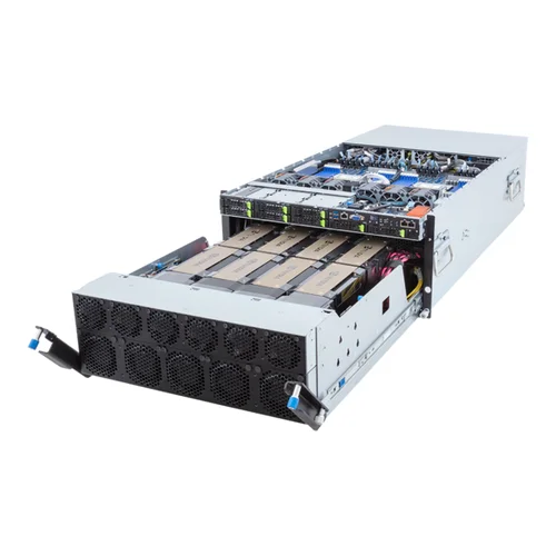 GIGABYTE G593-ZD1-AAX1 - HPC/AI Server - EPYC 9004 - 5U DP NVIDIA HGX H100 8-GPU 8-Root Port