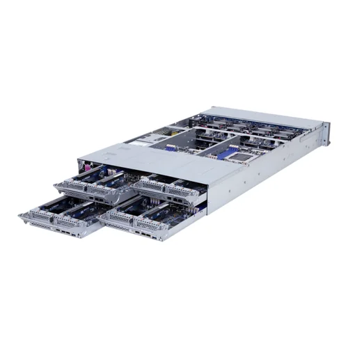 GIGABYTE H262-P61 - High Density Arm Server - Ampere Altra Max - 2U 4-Node 8-Bay SATA