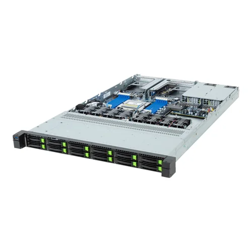 GIGABYTE R163-Z35-AAH1 - Rack Server - EPYC 9004 - 1U UP 12-Bay Gen5 NVMe/SATA/SAS-4 Titanium