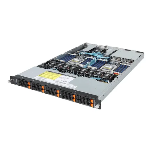 GIGABYTE GIGABYTE R181-Z91 AMD EPYC™ DP Server System - 1U 2 x 2.5" U.2, 8 x 2.5" SATA/SAS hot-swappable HDD/SSD bays
