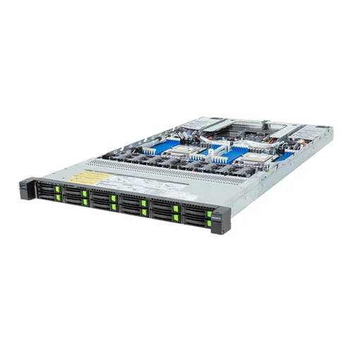 GIGABYTE R183-Z94-AAV1 - Rack Server - EPYC 9004 - 1U DP 12-Bay Gen5 NVMe/SATA/SAS-4 Titanium