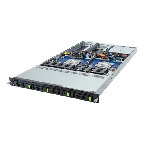 GIGABYTE R183-ZF0-AAJ1 - Rack Server - EPYC 9004 - 1U DP 1 x PCIe Gen5 GPU 4 x Drive Bays