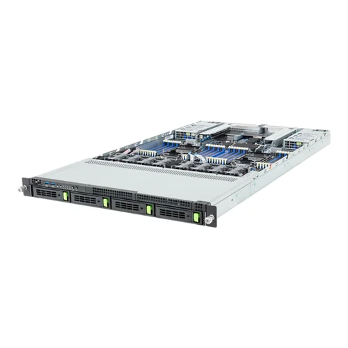 GIGABYTE R184-S90-AAV1 - Rack Server - Intel Xeon 6 Processor - 1U DP 4-Bay Gen5 NVMe/SATA/SAS-4