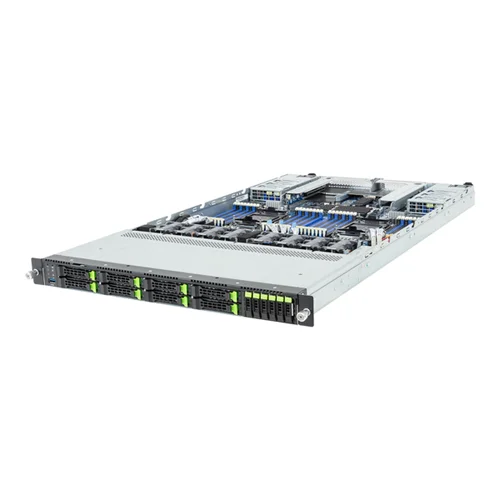 GIGABYTE R184-S91-AAV1 - Rack Server - Intel Xeon 6 Processor - 1U DP 6-Bay E1.S NVMe + 8-Bay Gen5 NVMe/SATA/SAS-4