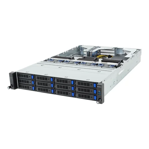 GIGABYTE R243-E33-AAL1 - Rack Server - EPYC 8004 - 2U UP 3 x PCIe Gen5 GPUs Titanium