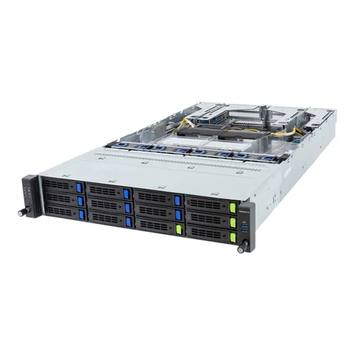 GIGABYTE R283-S93-AAL1 - Rack Server - 5th/4th Gen Intel Xeon Scalable - 2U DP 2 x PCIe Gen5 GPUs 2700W