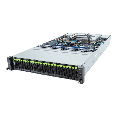 GIGABYTE R283-Z96-AAJ1 - Rack Server - EPYC 9004 - 2U DP 24+4-Bay Gen5 NVMe/SATA/SAS4