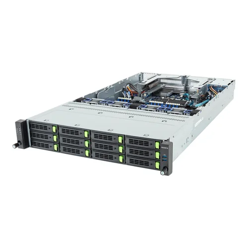 GIGABYTE R284-S90-AAJ1 - Rack Server - Intel Xeon 6 Processor - 2U DP 12+2-Bay Gen5 NVMe/SATA/SAS-4