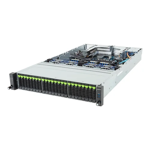 GIGABYTE R284-S92-AAJ1 - Rack Server - Intel Xeon 6 Processor - 2U DP 24+2-Bay Gen5 NVMe/SATA/SAS-4