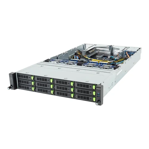 GIGABYTE R284-S93-AAL1 - Rack Server - Intel Xeon 6 Processor - 2U DP 2 x PCIe Gen5 GPUs