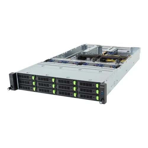 GIGABYTE R284-SF0-AAL1 - Rack Server - Intel Xeon 6 Processor - 2U DP 4 x PCIe Gen5 GPUs