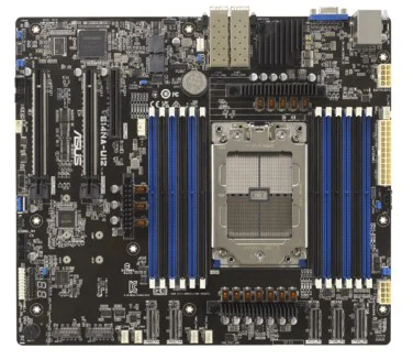 ASUS S14NA-U12 | 90SB0CG0-M0UAY0 | Server motherboard for 64-core AMD EPYC™ 8004-series processors, with dual 25 Gbps LAN, support for two dual-slot GPUs, 12 DIMM DDR5, dual M.2 and integrated ASMB11-iKVM.