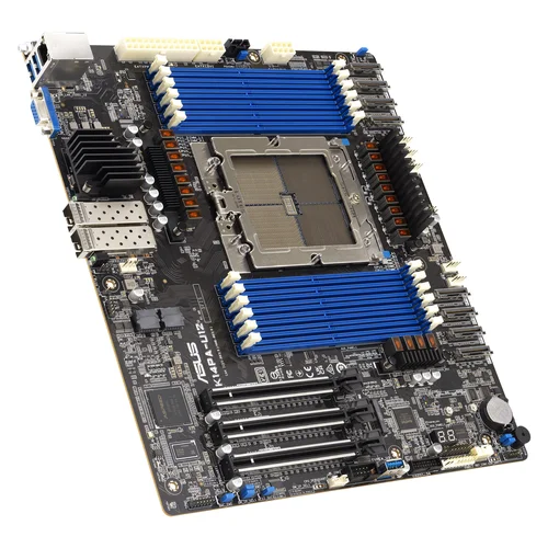 ASUS K14PA-U12/ASMB11 | 90SB0CI0-M0UAY0 | Server motherboard for dual 5th Gen Intel® Xeon® Scalable processors, with single-CPU support for three PCIe cards, 16 DIMM DDR5, dual 10 Gbps LAN and integrated ASUS ASMB11-iKVM.