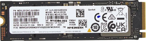 HP HP 512GB PCIe NVMe SSD