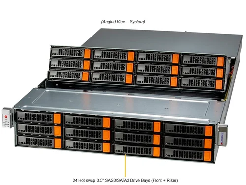 Supermicro 2U Storage A+ Server ASG-2015S-E1CR24L (ASG-2015S-E1CR24L)