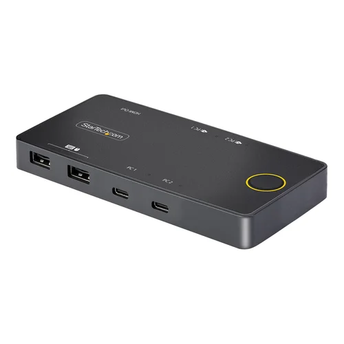 StarTech 2-Port USB-C KVM Switch PD Pass-through