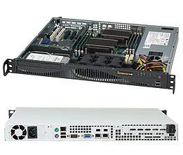 Supermicro Chassis CSE-512F-600B
