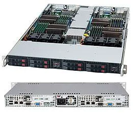 Supermicro Chassis CSE-809T-1200B
