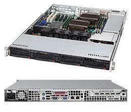 Supermicro Chassis CSE-815TQ-563CB