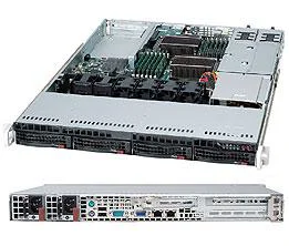 Supermicro Chassis CSE-815TQC-R706WB