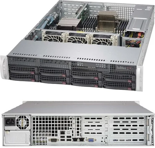 Supermicro Chassis CSE-825TQC-600WB