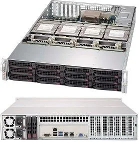 Supermicro Chassis CSE-829HE1C4-R1K62LPB