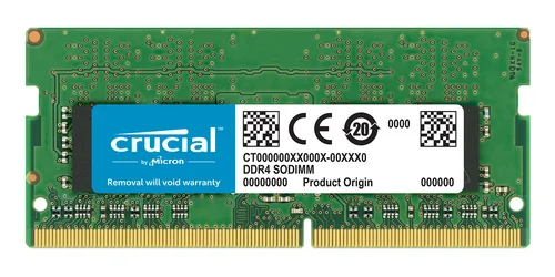 Crucial 16 GB DDR4-RAM SO-DIMM PC2400 Crucial CL17 (CT16G4SFD824A)