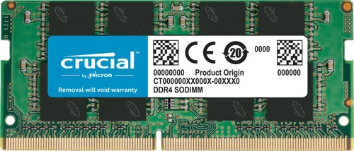Crucial 16 GB DDR4-RAM SO-DIMM PC2666 Crucial CL19 (CT16G4SFS8266)