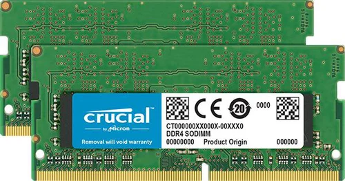 Crucial 8 GB DDR4-RAM SO-DIMM PC2666 Crucial CL19 KIT2 (2x4GB)
