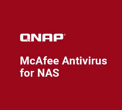 Qnap McAfee antivirus 5Yr license Physical Pa