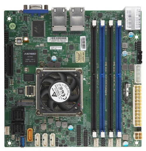 Supermicro Motherboard Intel MBD-A2SDI-8C+-HLN4F-O
