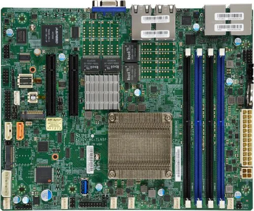 Supermicro Motherboard Intel MBD-A2SDV-8C-TLN5F-O
