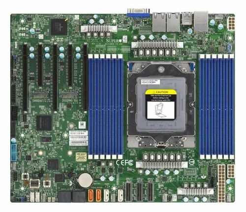 Supermicro H13 AMD EPYC UP platform with socket SP5 CPU, SoC, 12x