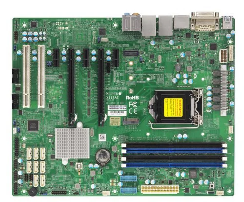 Supermicro Motherboard X11SAE Single Intel® Xeon® processor E3-1200 v6/v5Intel® 6th/7th Generation Core i3 series Intel® 6th/7th Generation Core i5 series Intel® 6th/7th Generation Core i7 series