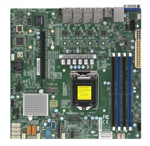 Supermicro Motherboard Intel MBD-X11SCL-LN4F-B