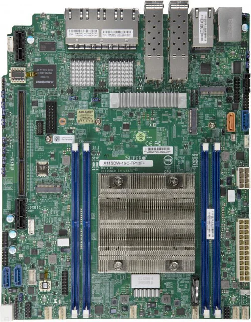 Supermicro Motherboard Intel MBD-X11SDW-16C-TP13F+-B