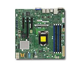 Supermicro Motherboard X11SSL-F Single Intel® Celeron®Intel® Pentium®Intel® 7th/6th Generation Core i3 series Intel® Xeon® processor E3-1200 v6/v5