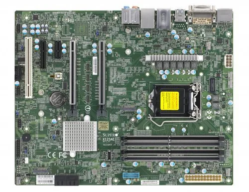 Supermicro Motherboard X12SAE Single Intel® Xeon® W-1200 Processor10th Generation Intel® Core™ i9/Core™ i7/Core™ i5/Core™ i3/Pentium®/Celeron® Processor