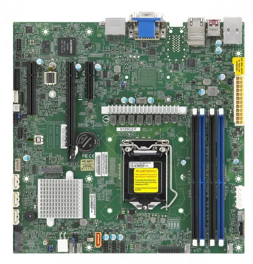 Supermicro Motherboard Intel MBD-X12SCZ-QF-O
